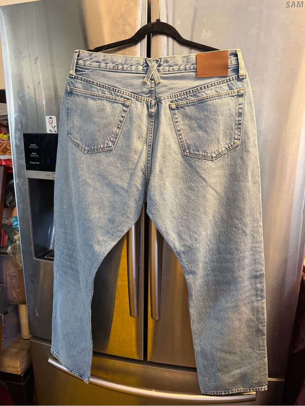 Edwin Pale Blue Relaxed Straight Jeans